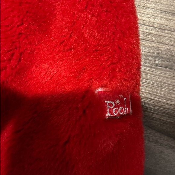 Disney Store Winnie the Pooh Red Jacket Kids 4/5 Eeyore Embroidered 90s Y2K - Picture 5 of 8